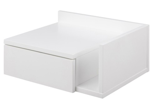 Öökapp ASHLAN 40x32xH16,5cm, valge