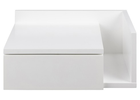 Öökapp ASHLAN 40x32xH16,5cm, valge