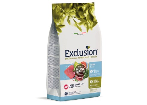 EXCL Mediterraneo puppy koeratoit tuna large breed 12kg