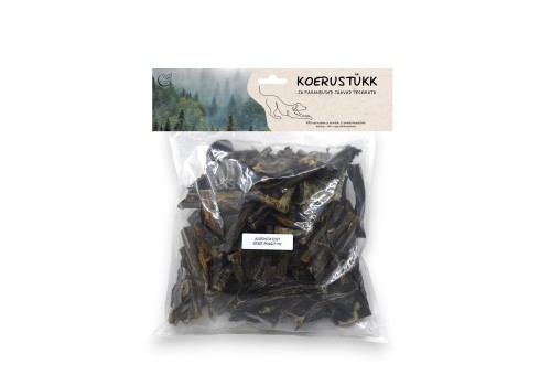 Koerustükk kuivatatud veise magu koerale 1kg