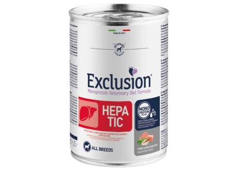 EXCL Hepatic konserv koerale sealiha, riisi & hernestega 6x400g