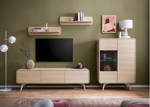 Tv-alus TORSBY hele tamm, 180x39xH53 cm