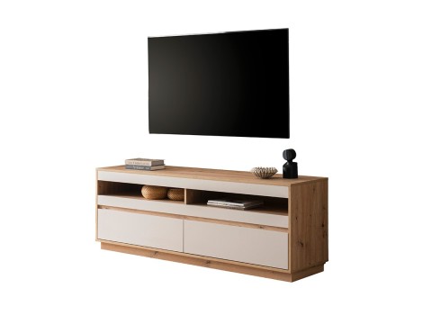 Tv-alus SONORA helehall / tamm, 162x45xH60 cm