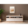 Tv-alus SONORA helehall / tamm, 162x45xH60 cm