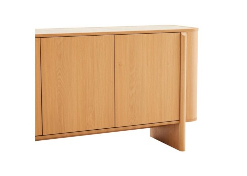 Kummut MORBEN 160x42xH75cm, tammedekooriga melamiin