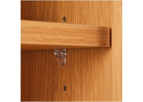 TV laud MORBEN 160x42xH50cm, tammedekooriga melamiin