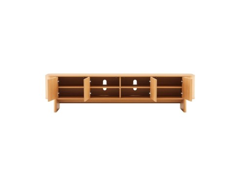 TV laud MORBEN 202,5x42xH50cm, tammedekooriga melamiin