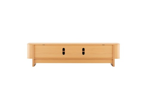 TV laud MORBEN 202,5x42xH50cm, tammedekooriga melamiin
