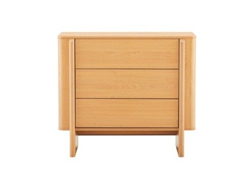 Kummut MORBEN 90x42xH80cm, tammedekooriga melamiin