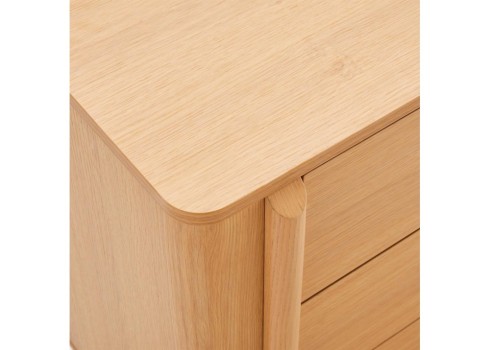Kummut MORBEN 90x42xH80cm, tammedekooriga melamiin