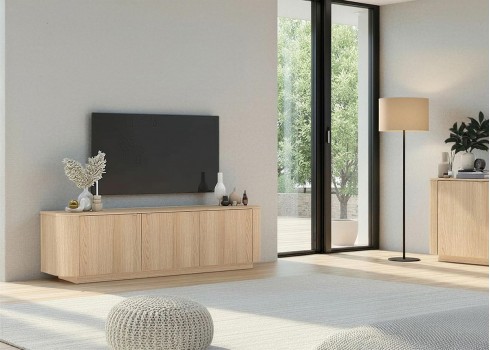 Tv-alus ADRIATICO hele tamm, mööbel, elutoamööbel, tv-alused, mööbli müük