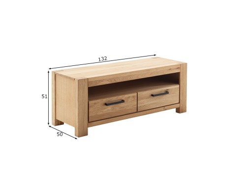 Tv-alus SILIAS tamm, mööbel, elutoamööbel, tv-alused, tv-kapp, tv-kapid