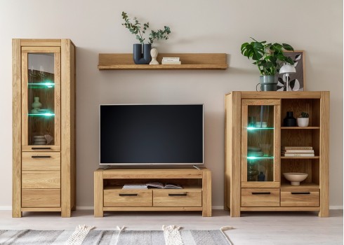Tv-alus SILIAS tamm, mööbel, elutoamööbel, tv-alused, tv-kapp, tv-kapid