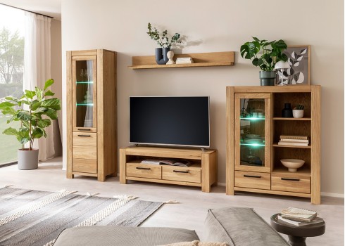 Tv-alus SILIAS tamm, mööbel, elutoamööbel, tv-alused, tv-kapp, tv-kapid