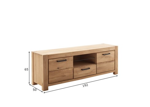 Tv-alus SILIAS tamm, mööbel, elutoamööbel, tv-alused, tv-kapp, tv-kapid