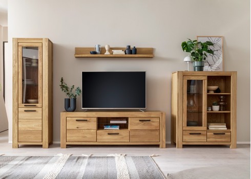 Tv-alus SILIAS tamm, mööbel, elutoamööbel, tv-alused, tv-kapp, tv-kapid