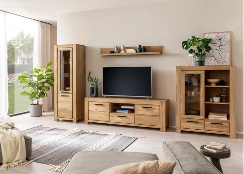 Tv-alus SILIAS tamm, mööbel, elutoamööbel, tv-alused, tv-kapp, tv-kapid
