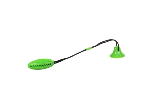 FLMG mänguasi koertele Klevo pulk nööriga, roheline, 45cm