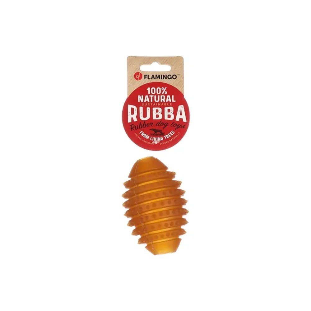 FLMG mänguasi koertele Rubba, ragbi pall, pruun