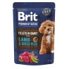 Brit Premium Lamb & Green Peas in Gravy märgtoit koerale 85g