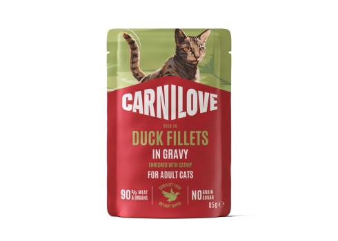 Carnilove Duck Gravy with Catnip märgtoit kassidele 85g