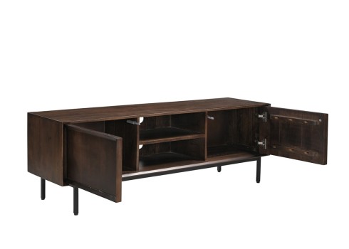 Tv-alus RAVENSTEIN kastan, mööbel, elutoamööbel, tv-alused, puidust tv-alus