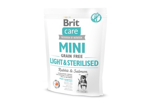 Brit Care Mini Light & Sterilised teraviljavaba koeratoit 400g