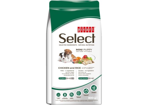 Select Mini Puppy Chicken And Rice koeratoit 800g
