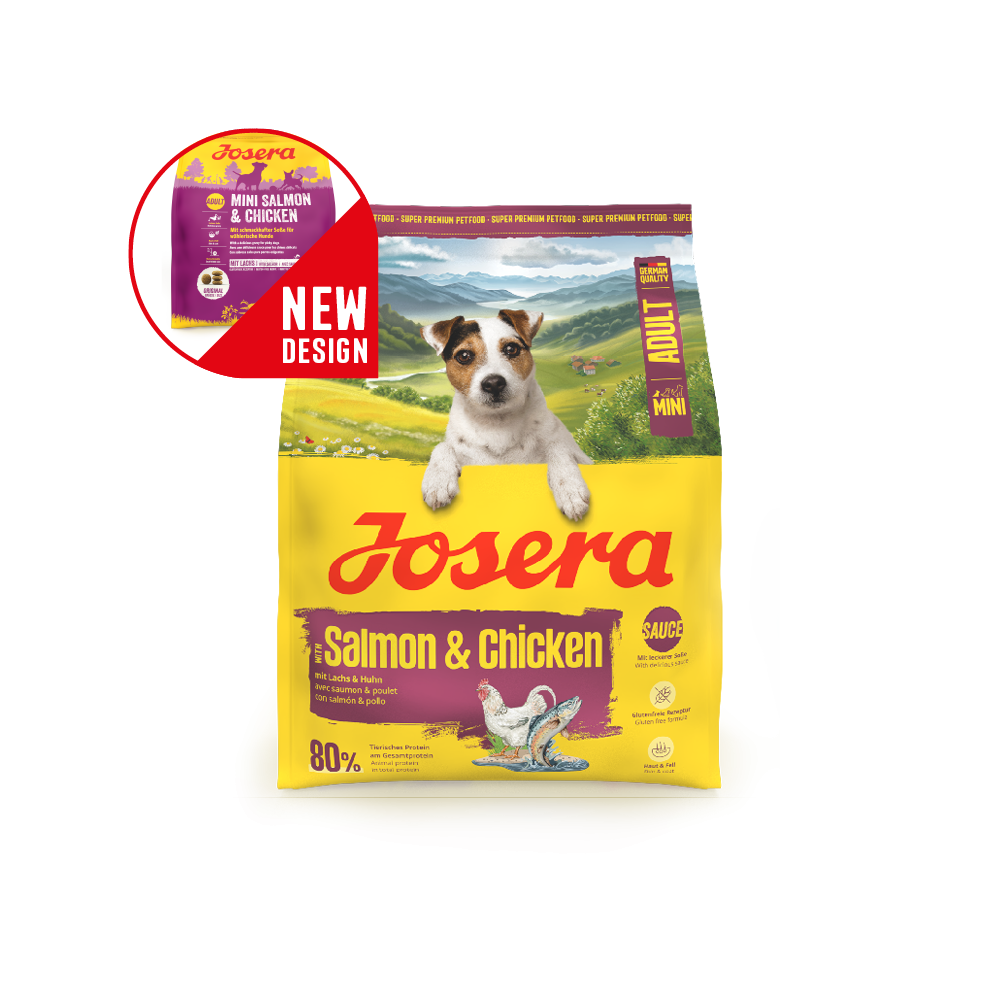 Josera Mini Adult Salmon&Chicken koeratoit 900g