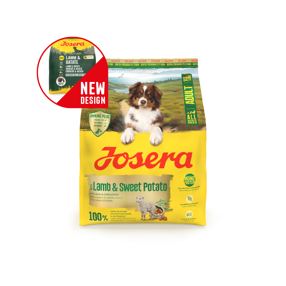 Josera Adult Lamb&Sweet Potato koeratoit 900g