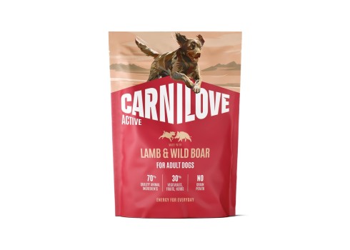 Carnilove Active Lamb & Wild Boar Adult koeratoit 1,5kg