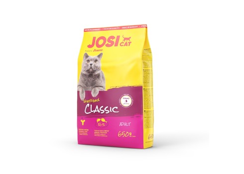 Josera JosiCat Sterilised Classic kassitoit 650g