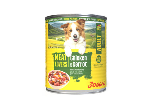 Josera Meat Lovers Adult Menu Chicken&Carrot koeratoit 800g