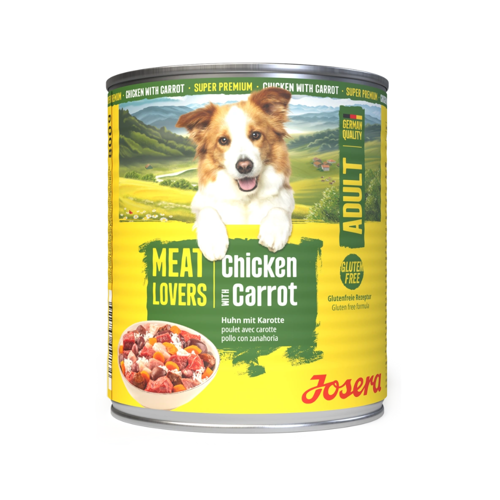 Josera Meat Lovers Adult Menu Chicken&Carrot koeratoit 800g