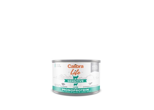 Calibra Life Sensitive Lamb konserv kassidele 200g