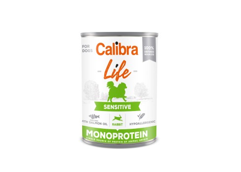 Calibra Life Sensitive Rabbit konserv koertele 400g