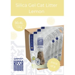 Suomen Kissa sidrunilõhnaline silikageelist kassiliiv 8x3,8L