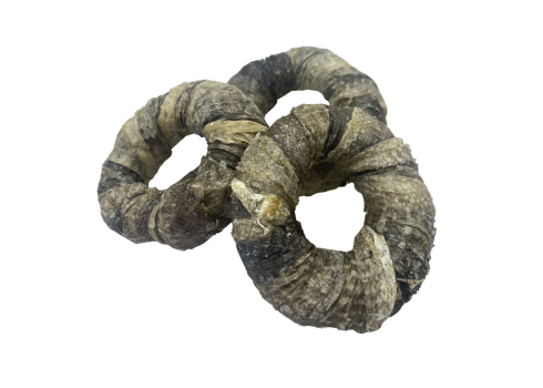 Grizy kuivatatud maius koerale - tursa naha spiraalid 100g