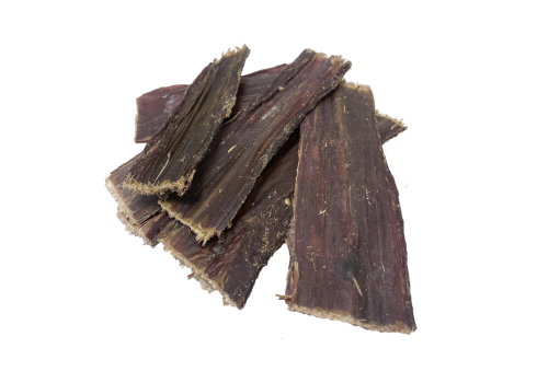 Grizy kuivatatud maius koerale - hirveliha ribad 200g