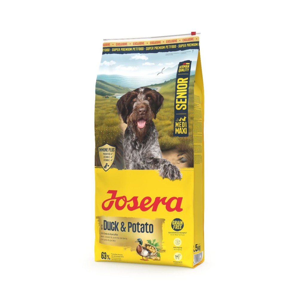 Josera Medium & Maxi Senior Duck&Potato koeratoit 12,5kg