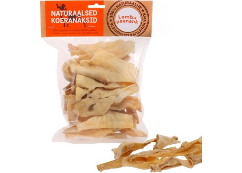 Naturaalne maius koertele, lamba peanahk 200 g