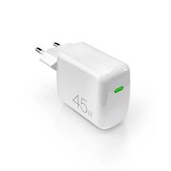 Vooluadapter Puro GaN 45W USB-C, White