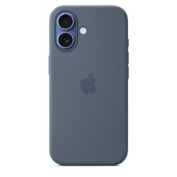 iPhone 17 Silicone Case with MagSafe, Anchor Blue