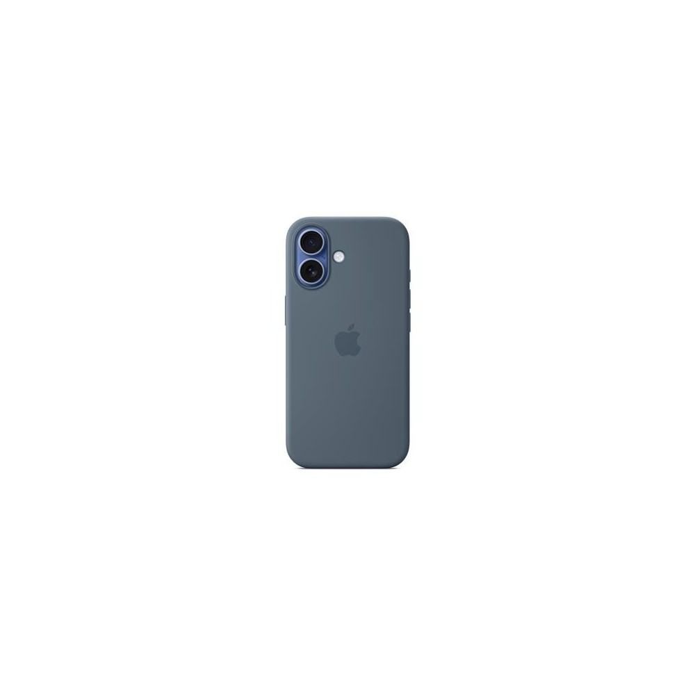 iPhone 17 Silicone Case with MagSafe, Anchor Blue