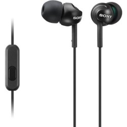 Kõrvaklapid Sony, in-ear+mikr. must