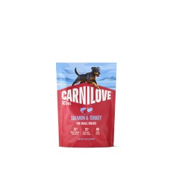 Carnilove Active Salmon & Turkey Adult Small Breed koeratoit 1,5kg