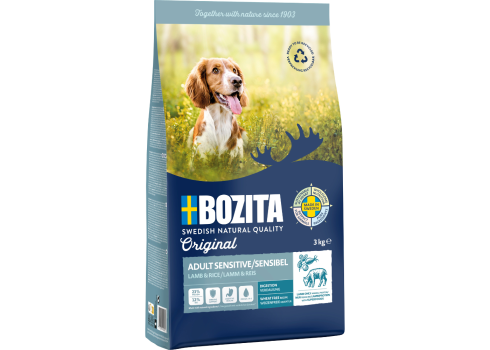 BOZITA Original Adult Sensitive Digestion Lamb koeratoit 3kg