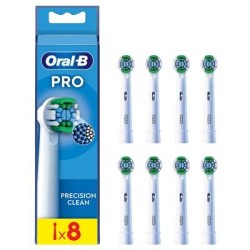 Lisaharjad Oral-B Precision Clean Pro, 8tk valge