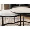 Diivanilaudade komplekt ELEGANCE valge, 2 tk, mööbel, elutoamööbel, diivanilauad
