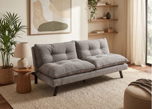 Diivanvoodi COCOONING helehall, diivan, diivanid, diivanvoodid, mööbel, elutoamööbel